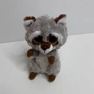 Ty Silk Beanie Boos Raccoon Oakie 6" Plushie